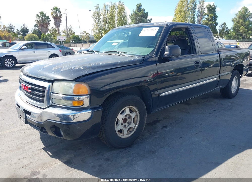 2004 GMC SIERRA 1500 SLE VIN: 2GTEC19TX41244488