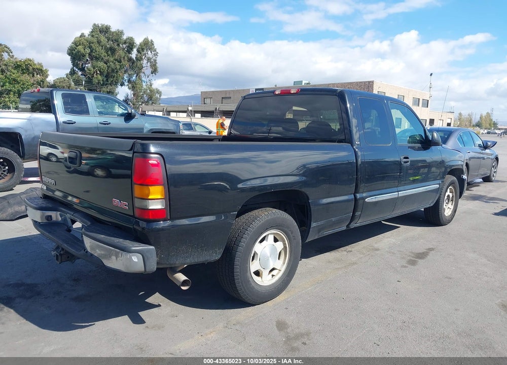 2004 GMC SIERRA 1500 SLE VIN: 2GTEC19TX41244488