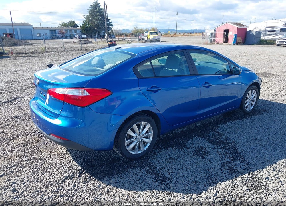 2014 KIA FORTE LX VIN: KNAFX4A68E5240811