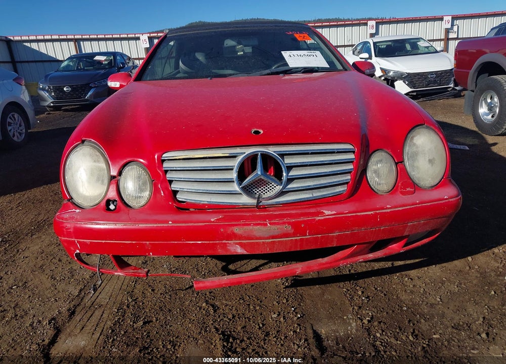 2002 MERCEDES-BENZ CLK 320 VIN: WDBLK65G22T120317