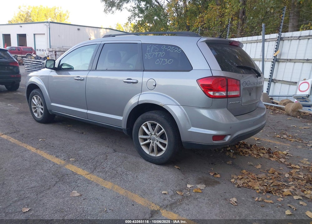 2016 DODGE JOURNEY VIN: 3C4PDCBB5GT130730