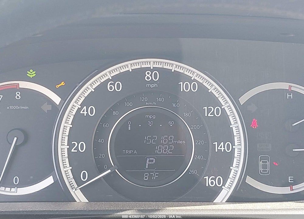 2013 HONDA ACCORD EX-L VIN: 1HGCR2F83DA116354