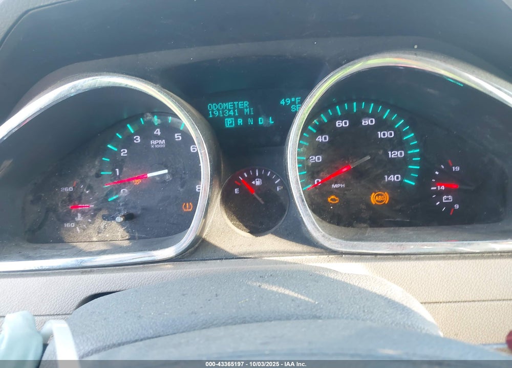 2009 CHEVROLET TRAVERSE VIN: 1GNEV23D59S141074