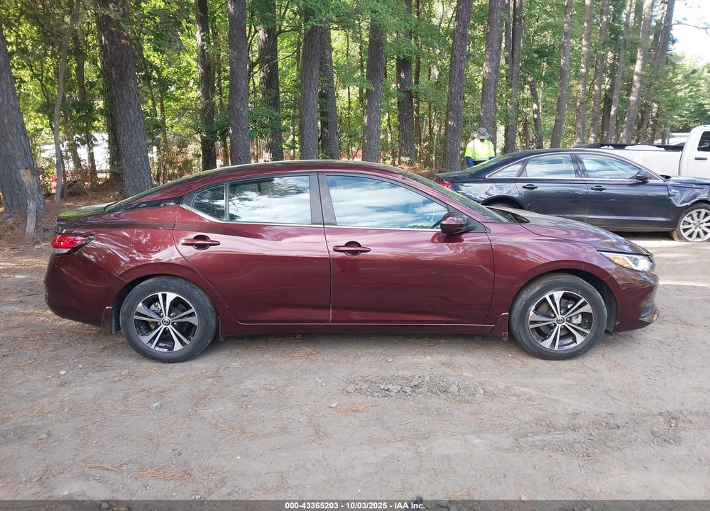 2021 NISSAN SENTRA SV XTRONIC CVT VIN: 3N1AB8CV3MY326362