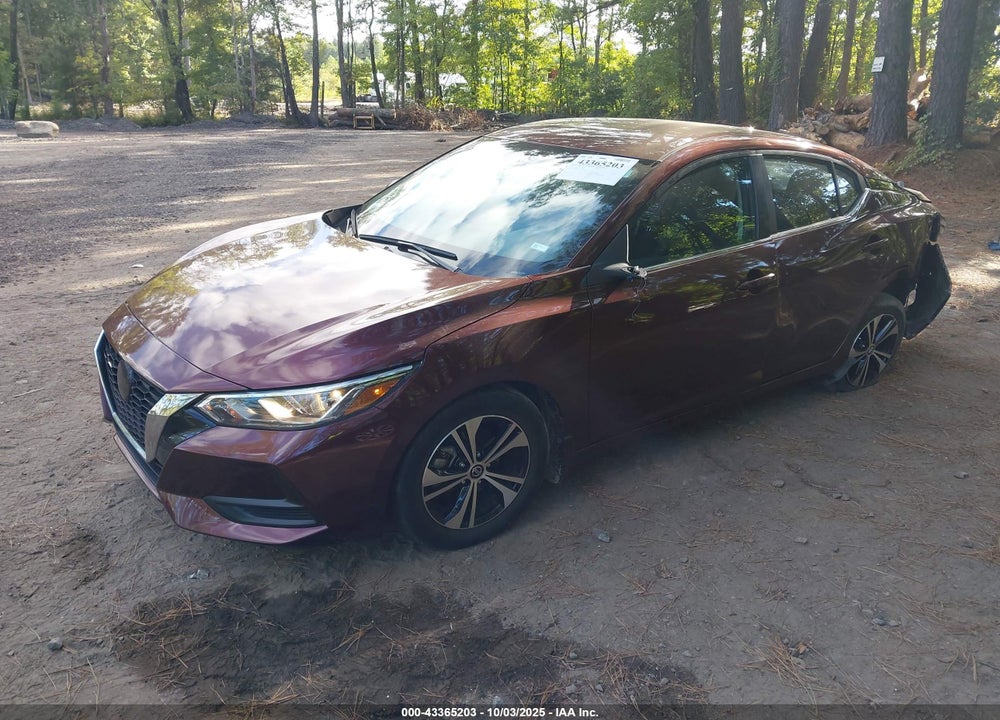 2021 NISSAN SENTRA SV XTRONIC CVT VIN: 3N1AB8CV3MY326362