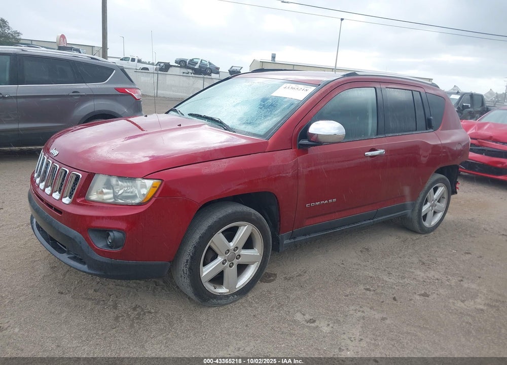 2012 JEEP COMPASS LIMITED VIN: 1C4NJCCB4CD620011