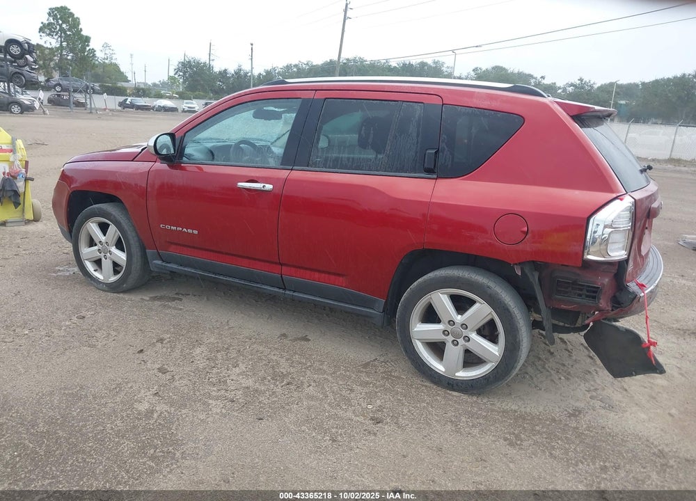 2012 JEEP COMPASS LIMITED VIN: 1C4NJCCB4CD620011