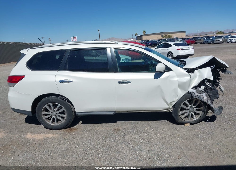 2013 NISSAN PATHFINDER SV VIN: 5N1AR2MN0DC608502