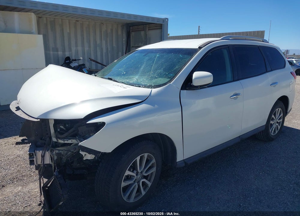 2013 NISSAN PATHFINDER SV VIN: 5N1AR2MN0DC608502