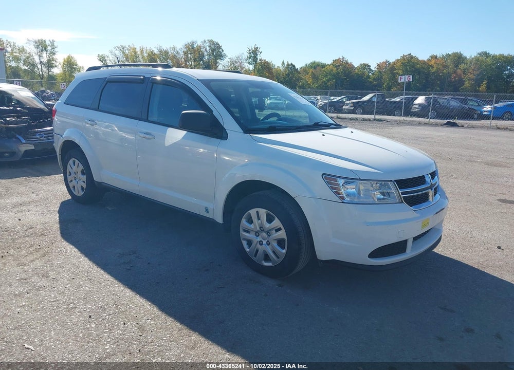 2016 DODGE JOURNEY SE VIN: 3C4PDCAB5GT218419