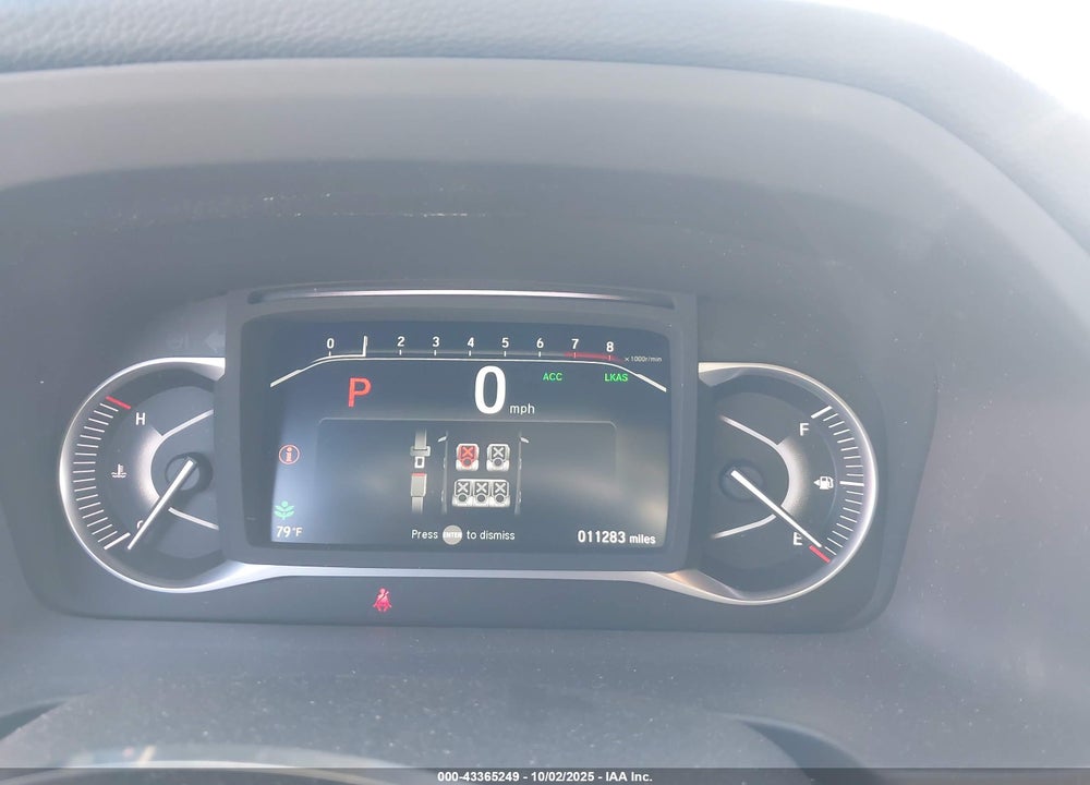 2024 HONDA PASSPORT VIN: 5FNYF8H50RB017606