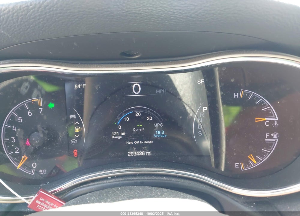 2015 JEEP GRAND CHEROKEE VIN: 1C4RJFAG9FC140722