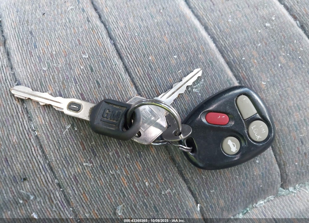 1999 BUICK CENTURY CUSTOM VIN: 2G4WS52M0X1411507