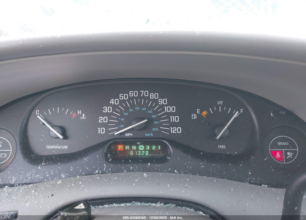 1999 BUICK CENTURY CUSTOM VIN: 2G4WS52M0X1411507