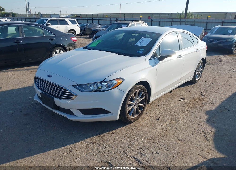 2017 FORD FUSION S VIN: 3FA6P0G72HR214837