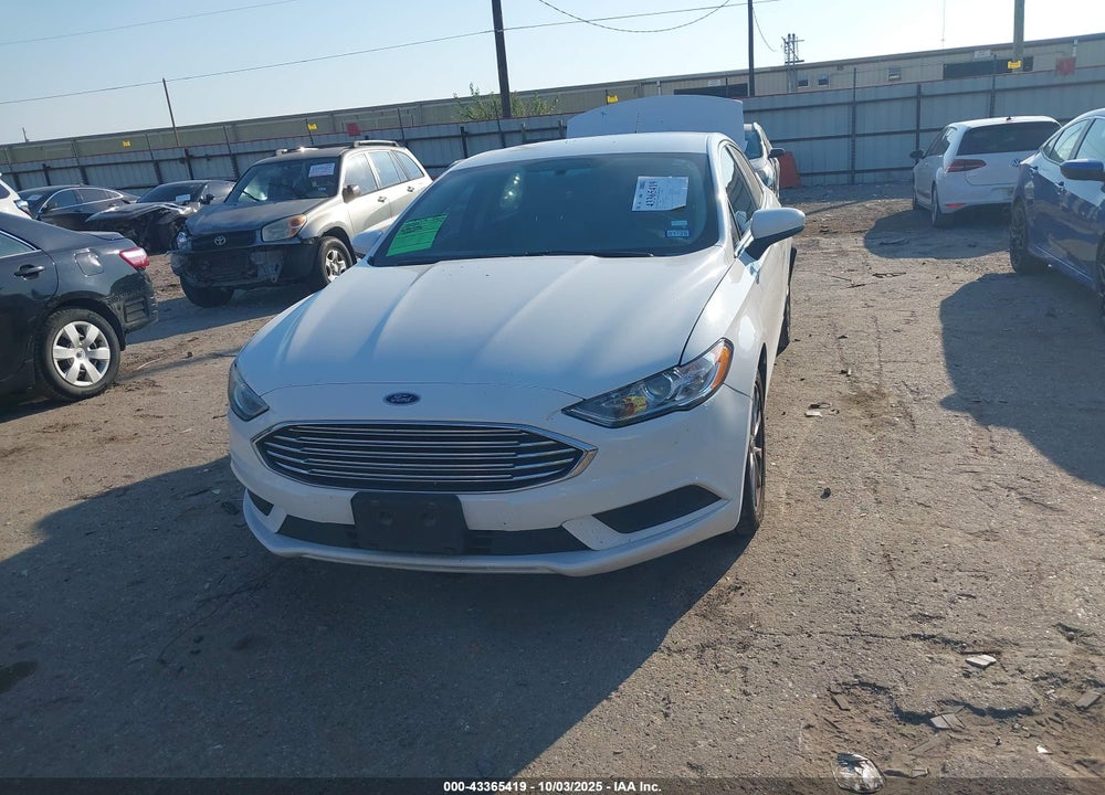 2017 FORD FUSION S VIN: 3FA6P0G72HR214837