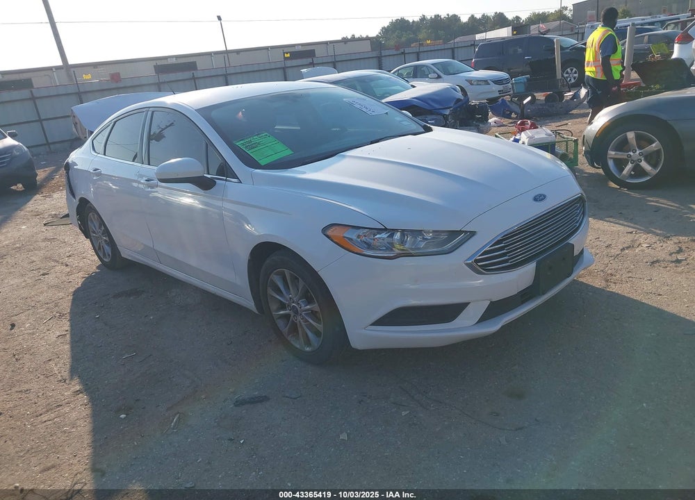 2017 FORD FUSION S VIN: 3FA6P0G72HR214837