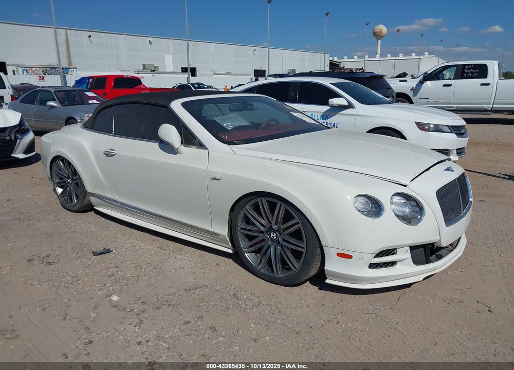 2015 BENTLEY CONTINENTA VIN: SCBGJ3ZA2FC049218