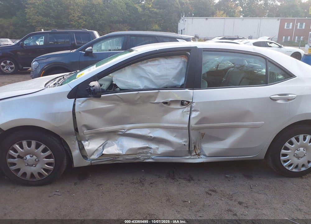 2016 TOYOTA COROLLA LE VIN: 2T1BURHE3GC719261