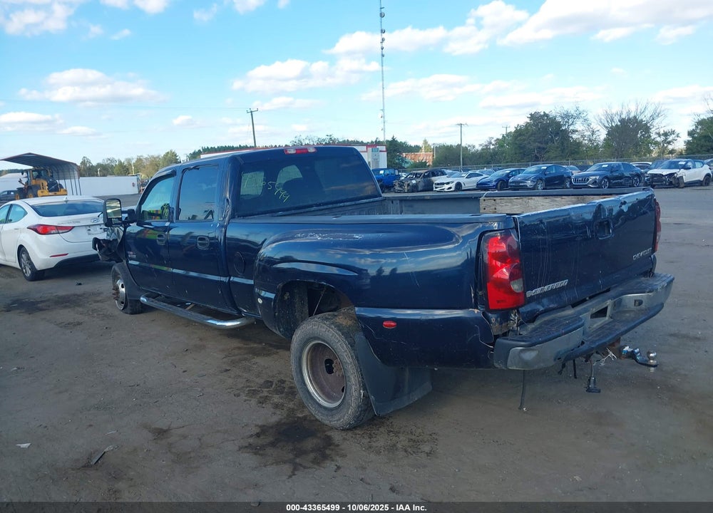 2005 CHEVROLET SILVERADO 3500 LT VIN: 1GCJK33245F871274