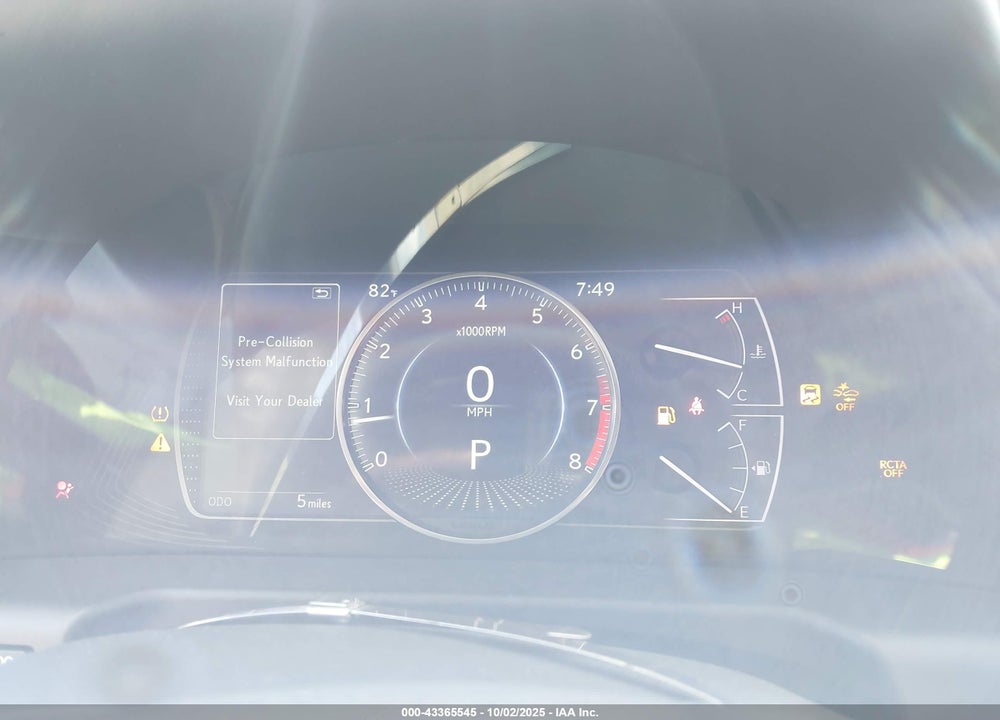 2025 LEXUS ES 350 VIN: 58ADZ1B17SU206757