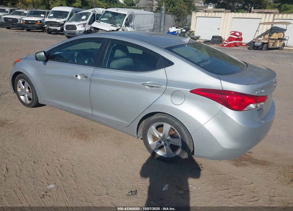 2013 HYUNDAI ELANTRA GLS VIN: 5NPDH4AE9DH271966