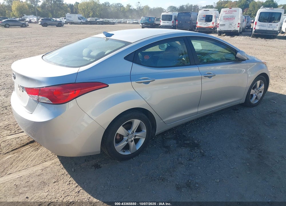 2013 HYUNDAI ELANTRA GLS VIN: 5NPDH4AE9DH271966
