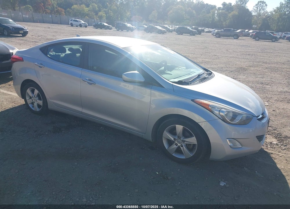 2013 HYUNDAI ELANTRA GLS VIN: 5NPDH4AE9DH271966