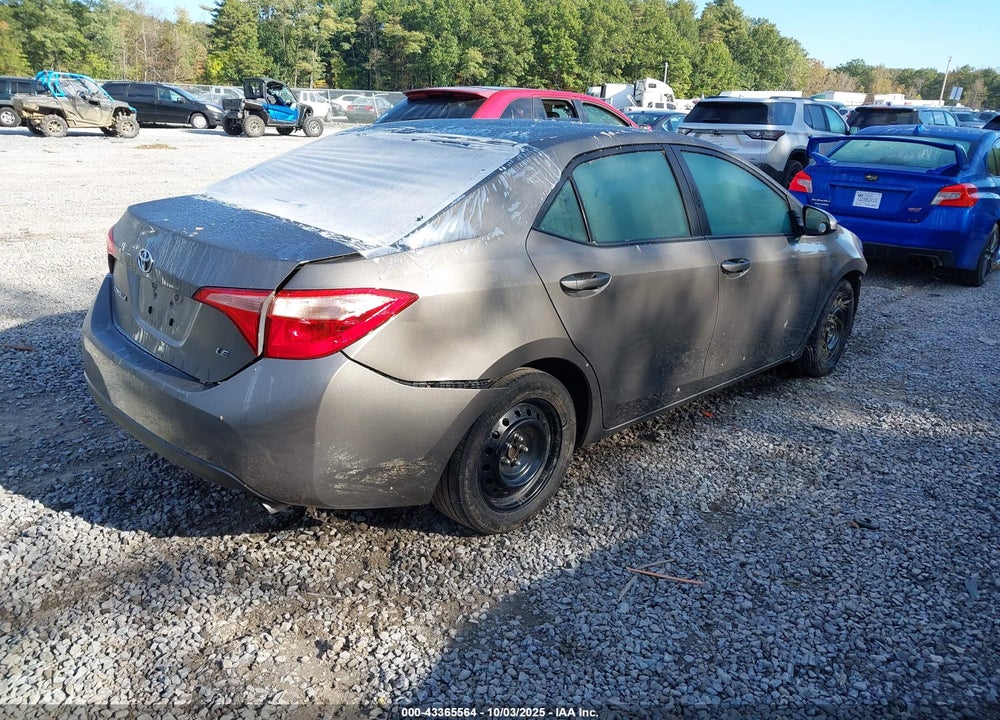 2018 TOYOTA COROLLA VIN: 2T1BURHE7JC050709