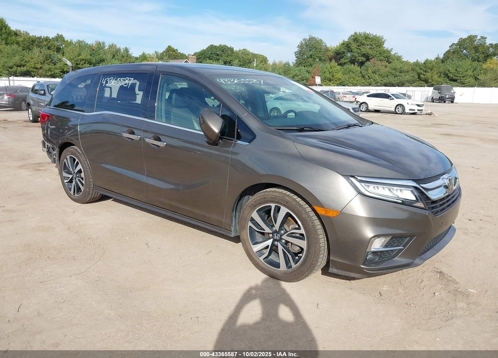 2018 HONDA ODYSSEY ELITE VIN: 5FNRL6H91JB031958