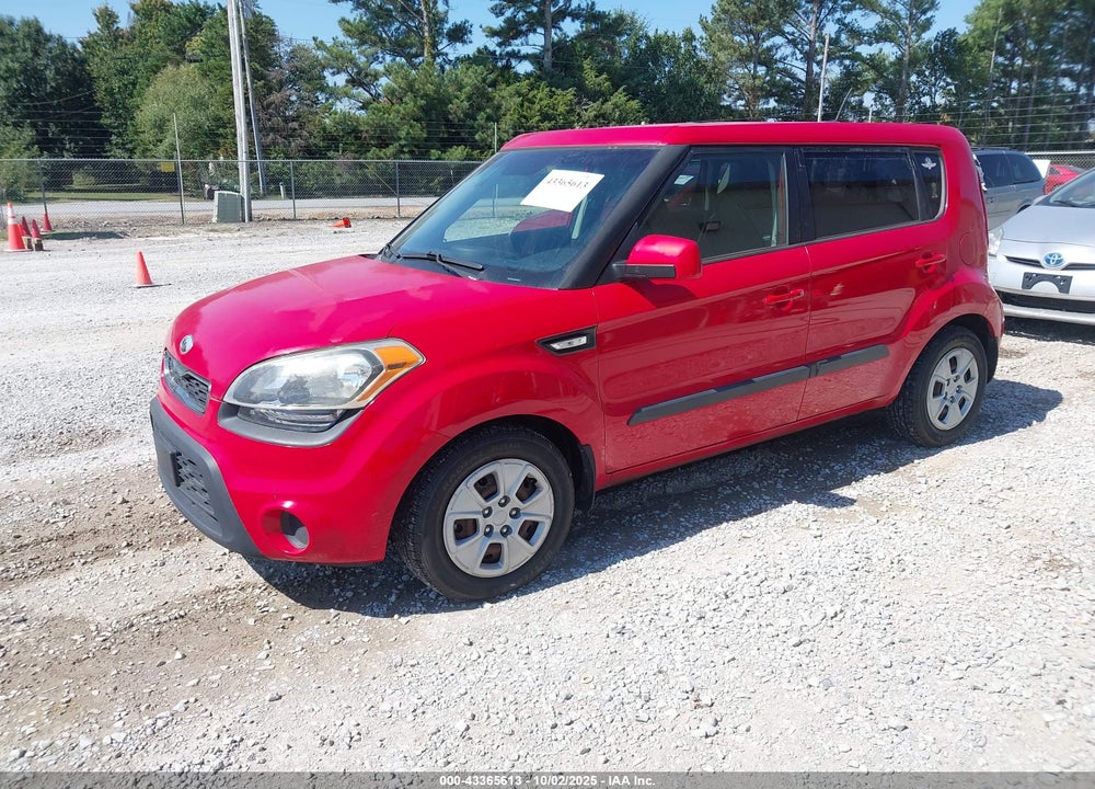 2013 KIA SOUL VIN: KNDJT2A59D7629304