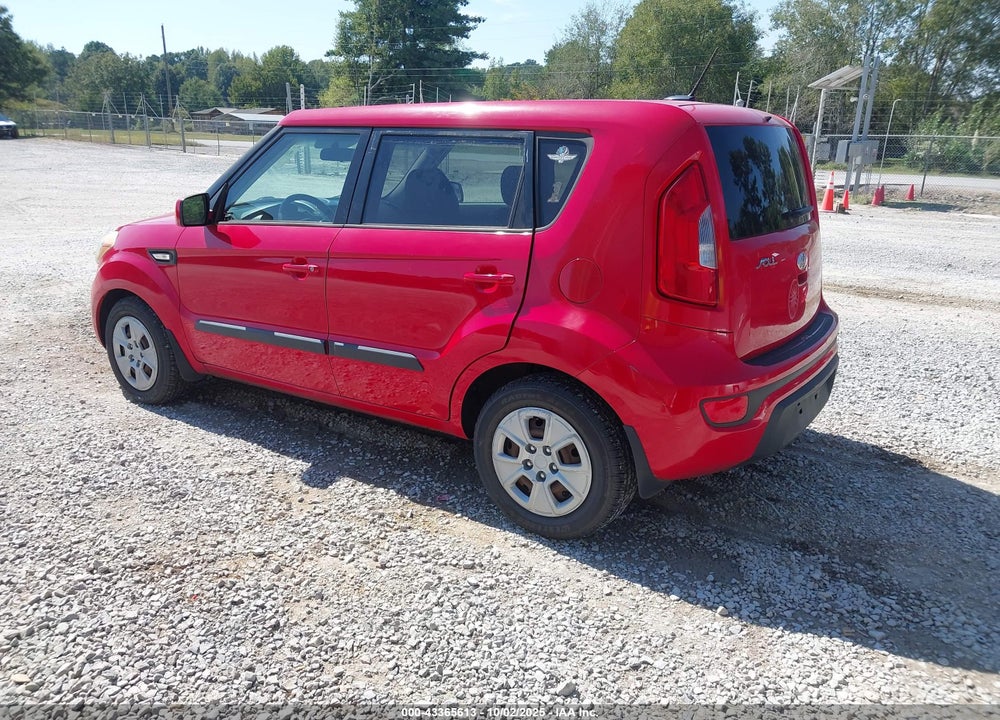 2013 KIA SOUL VIN: KNDJT2A59D7629304