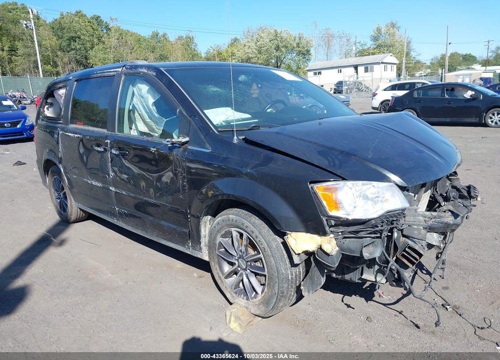 2017 DODGE GRAND CARAVAN SXT VIN: 2C4RDGCG5HR649226