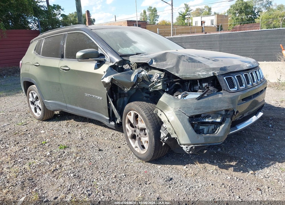 2019 JEEP COMPASS LIMITED 4X4 VIN: 3C4NJDCB8KT780987