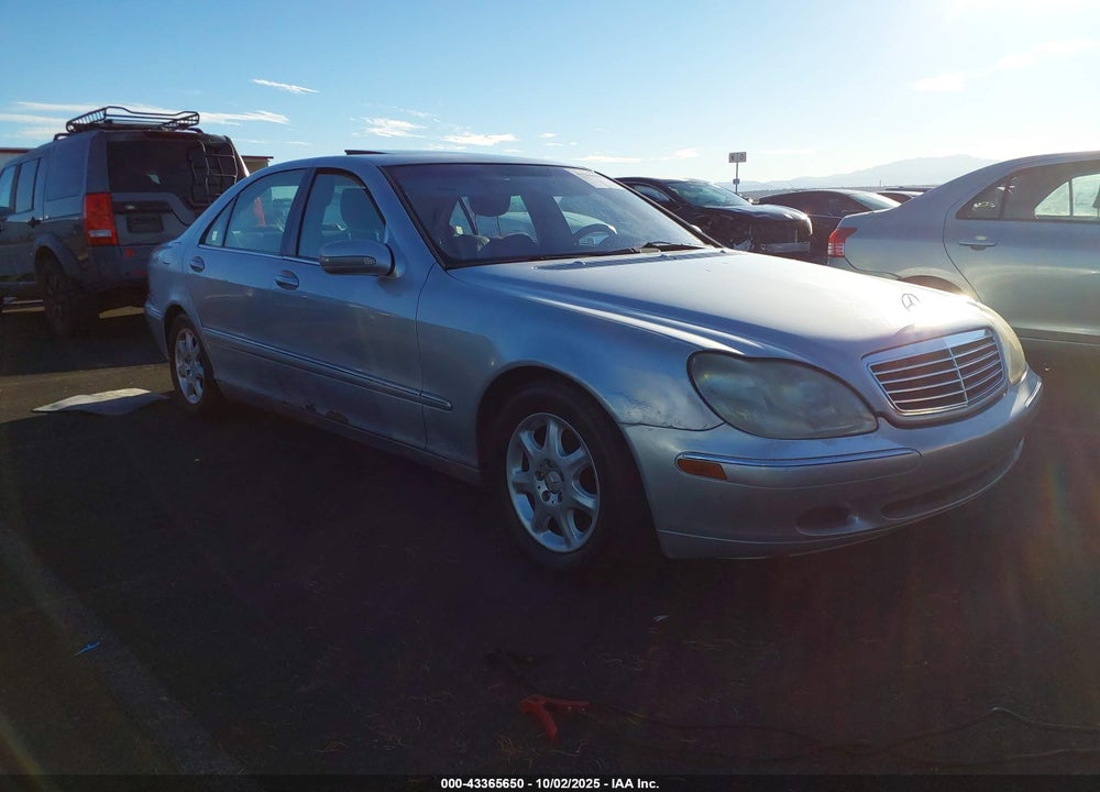 2000 MERCEDES-BENZ S 430 VIN: WDBNG70J7YA086494