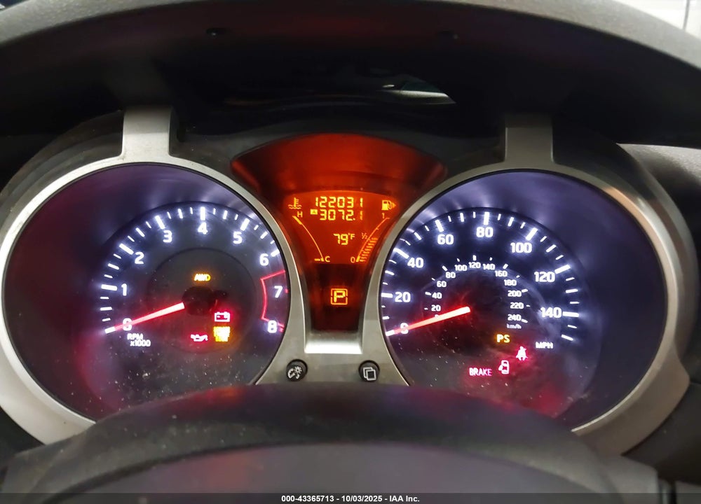 2012 NISSAN JUKE S VIN: JN8AF5MV9CT127522