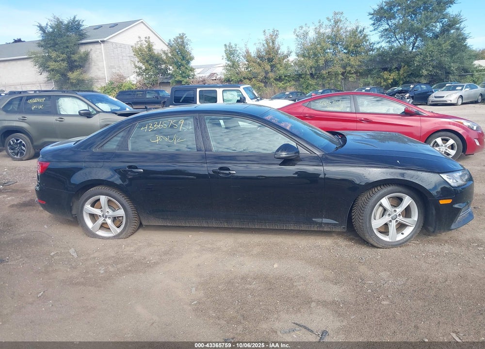 2017 AUDI A4 2.0T PREMIUM VIN: WAUANAF43HN066429