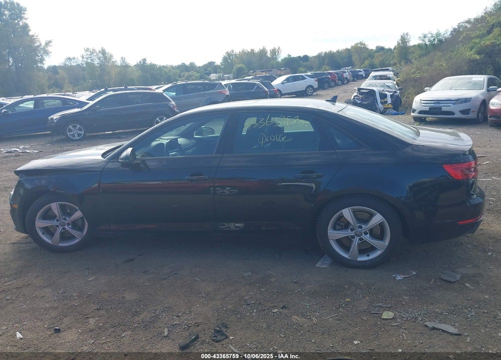 2017 AUDI A4 2.0T PREMIUM VIN: WAUANAF43HN066429