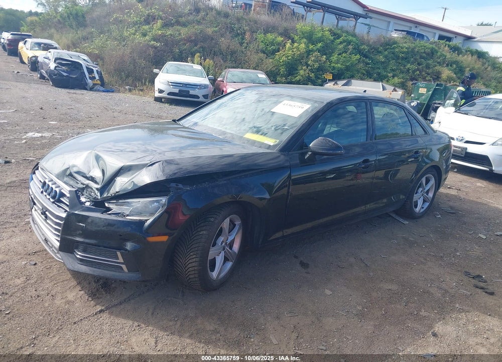 2017 AUDI A4 2.0T PREMIUM VIN: WAUANAF43HN066429