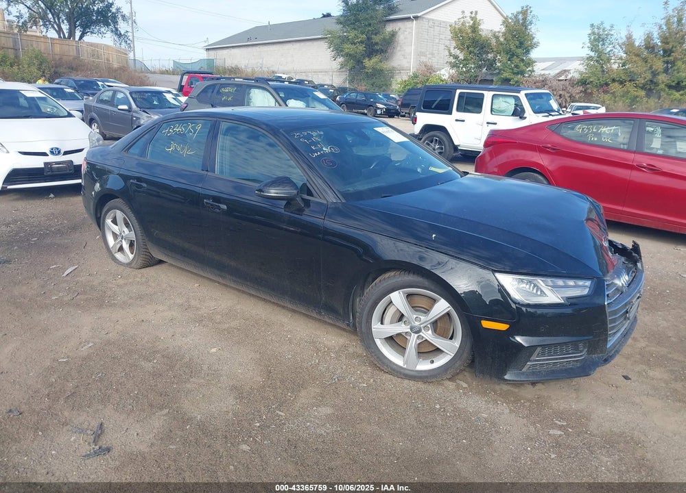 2017 AUDI A4 2.0T PREMIUM VIN: WAUANAF43HN066429