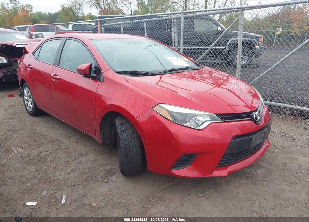 2014 TOYOTA COROLLA LE VIN: 2T1BURHE4EC073161