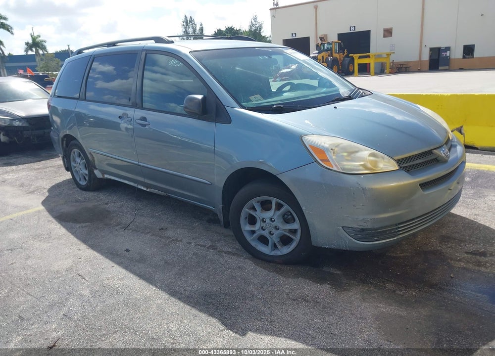 2005 TOYOTA SIENNA LE VIN: 5TDBA23C95S043716