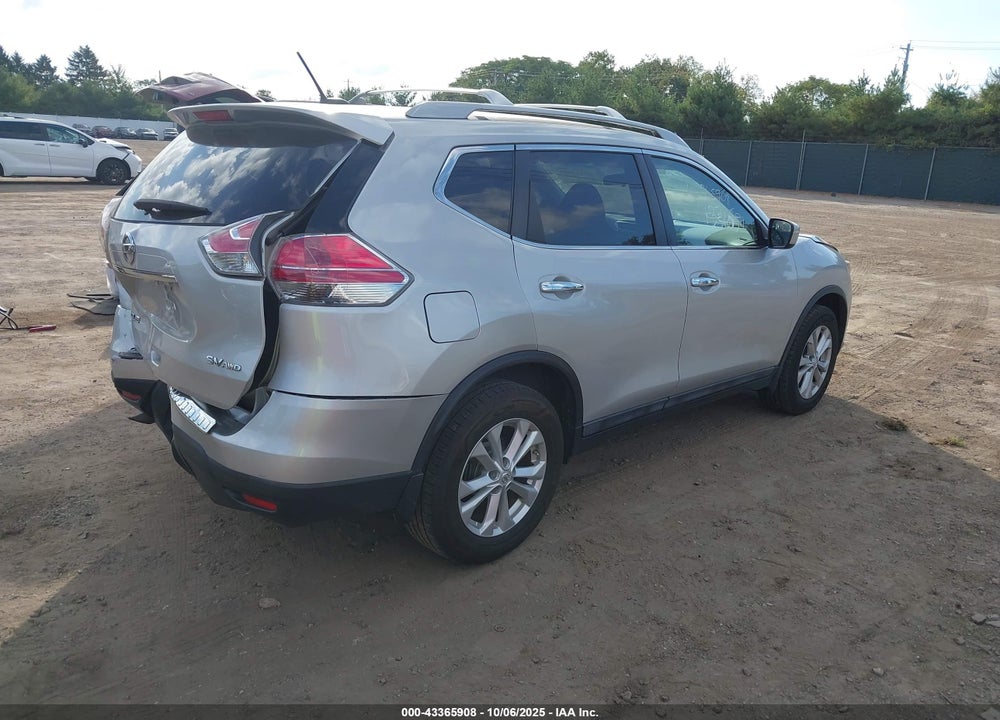 2015 NISSAN ROGUE SV VIN: 5N1AT2MV6FC753077