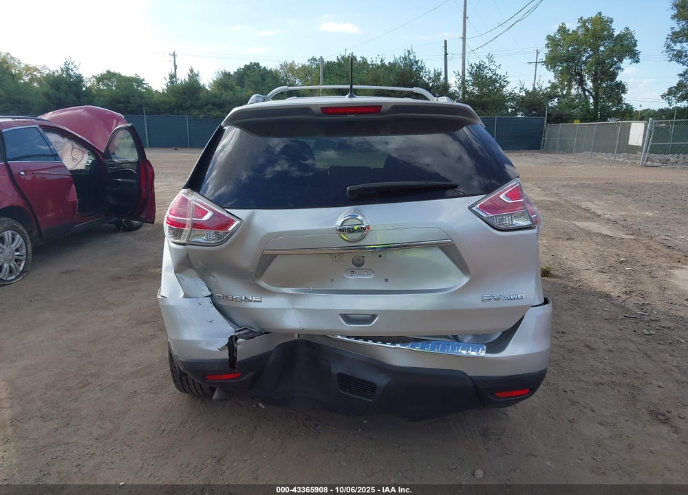 2015 NISSAN ROGUE SV VIN: 5N1AT2MV6FC753077