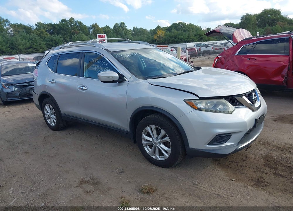 2015 NISSAN ROGUE SV VIN: 5N1AT2MV6FC753077