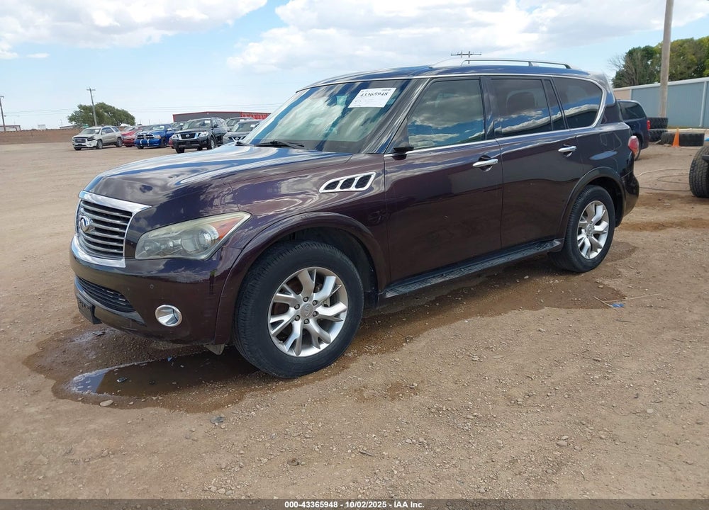 2012 INFINITI QX56 VIN: JN8AZ2NE8C9016588