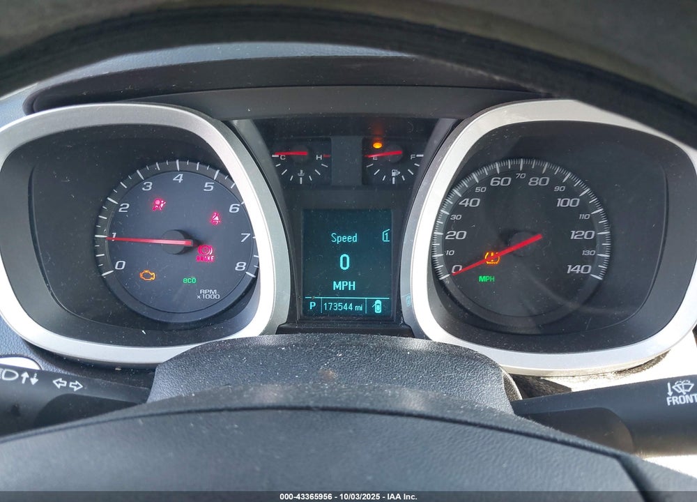 2012 CHEVROLET EQUINOX VIN: 2GNALBEKXC6164179