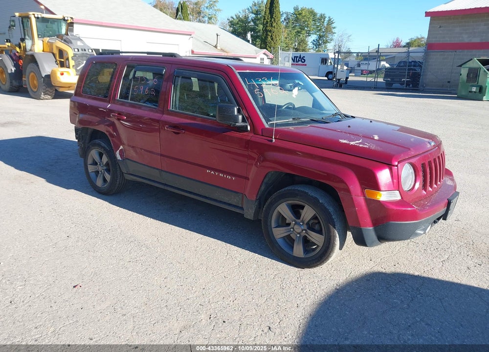 2015 JEEP PATRIOT HIGH ALTITUDE EDITION VIN: 1C4NJRFB9FD176532
