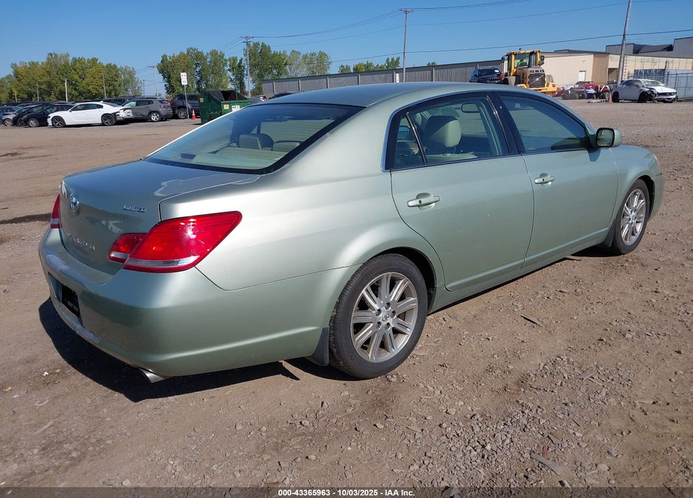 2005 TOYOTA AVALON LIMITED VIN: 4T1BK36B25U059950