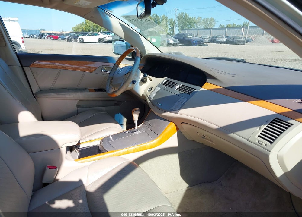 2005 TOYOTA AVALON LIMITED VIN: 4T1BK36B25U059950